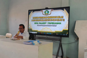Rakoor Persiapan Observasi Kelas dan Evaluasi PSAJ Kelas 12 Digelar